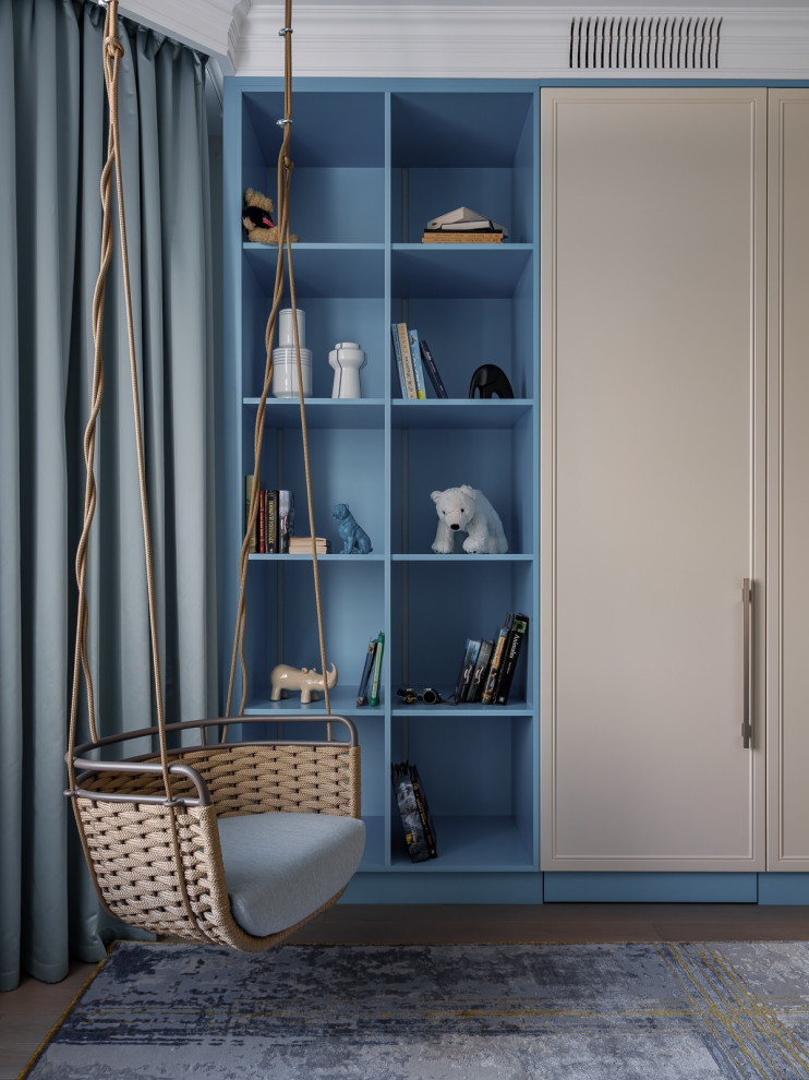 Люкс интерьер детской комнаты в Квартире 160 кв. м. в стиле Неоклассика