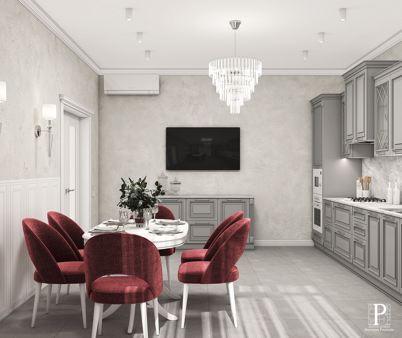 Ванная и Кухня для частного дома г. Пятигорск, ул. Инженерная