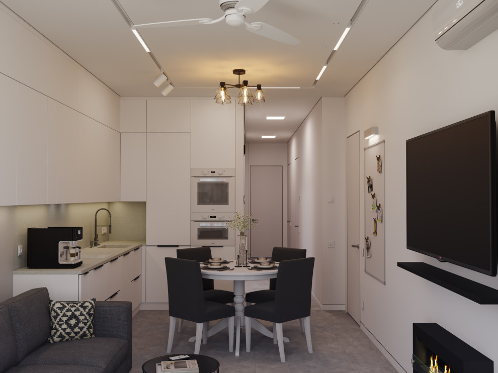 Визуализация 3-х комнатной квартиры в г. Калининград, ЖК Русская Европа