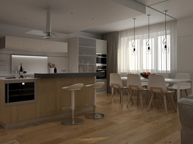 Дизайн-проект квартиры в современном стиле