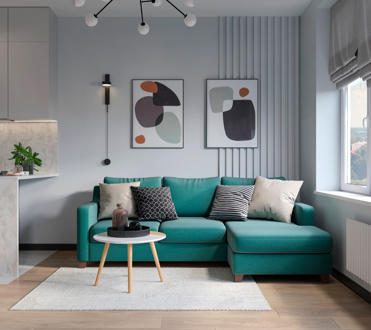 ЖК "Петровский Парк" 83 кв.м.