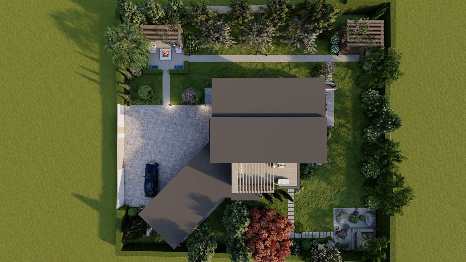 Сад "Многоликий". КП Райт Вилладж