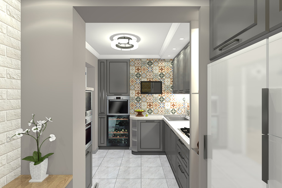 Дизайн-проект с перепланировкой в трехкомнатной квартире в панельном доме