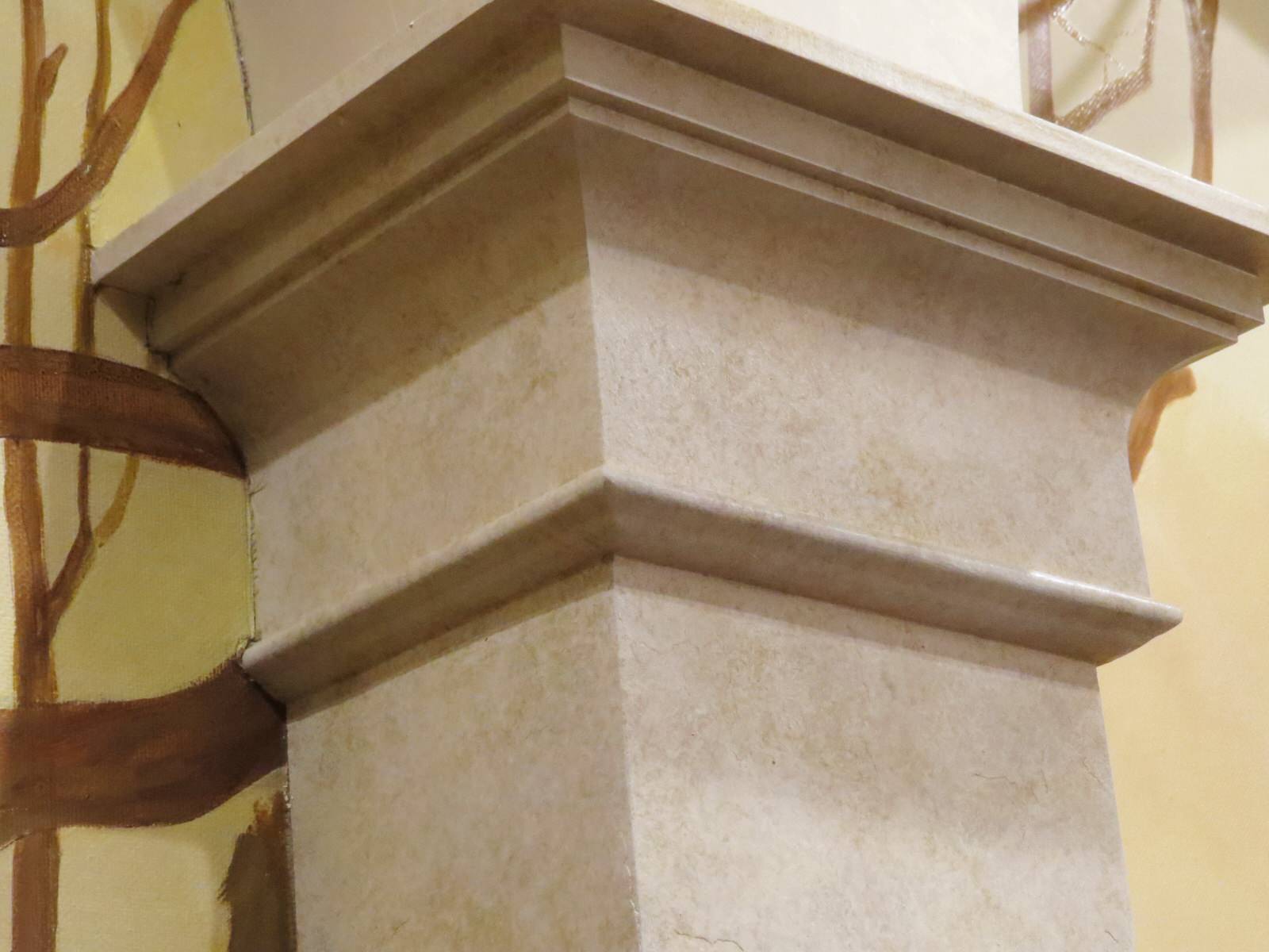 Обложка проекта: имитация камня в интерьере