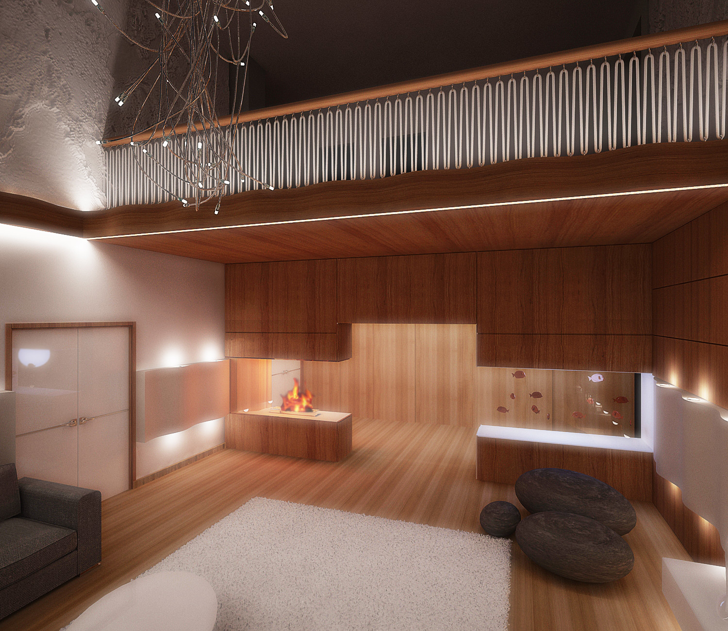 Обложка проекта: Частный дом, современная резиденция для любителей конного спорта