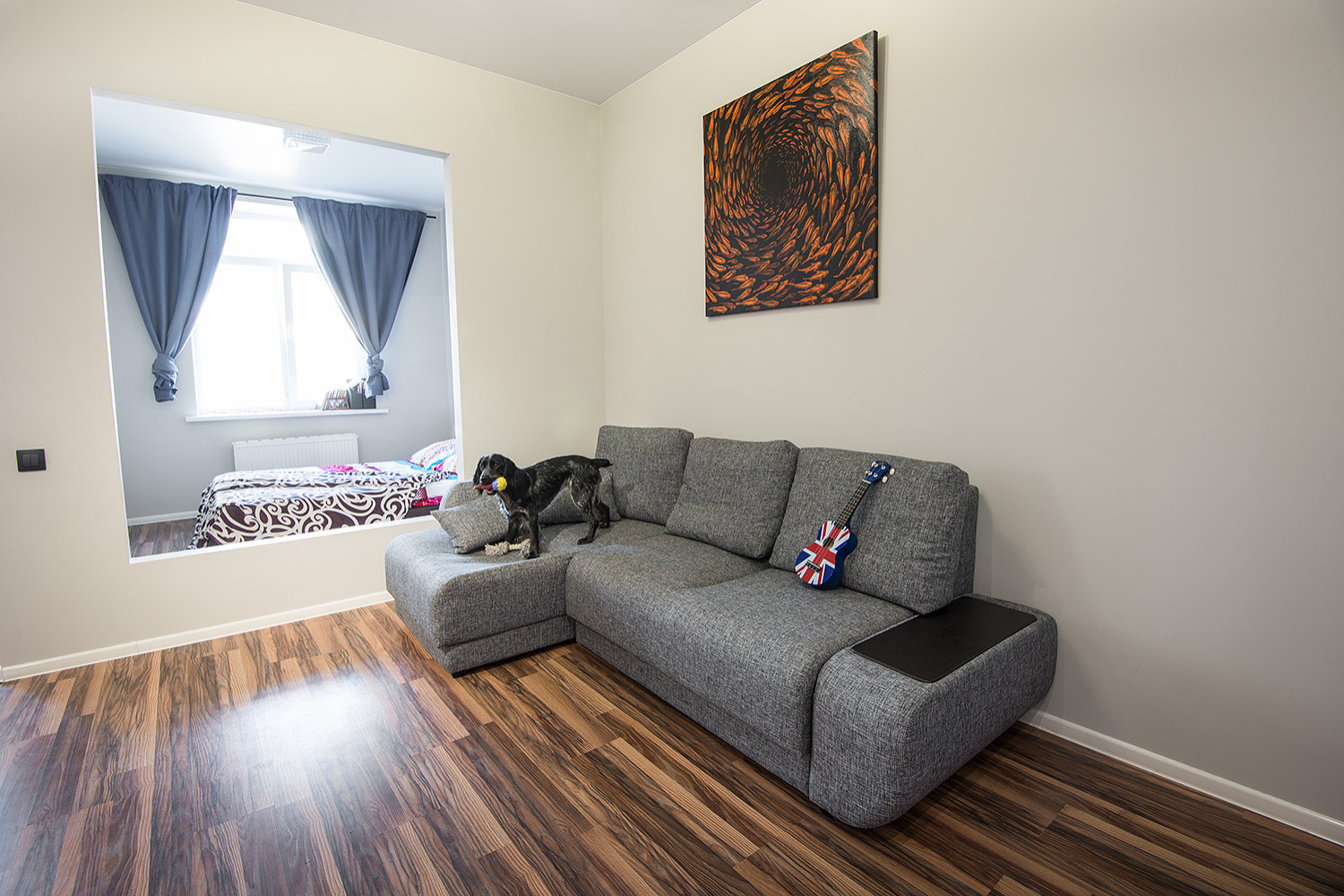 Фото реализация бюджетная евродвушка 35м2