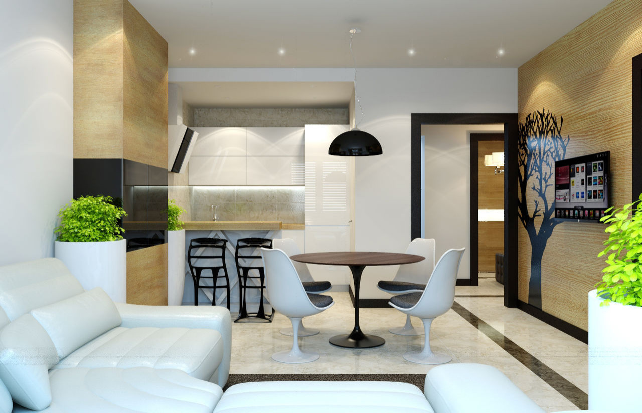 Современная квартира в стиле Эко