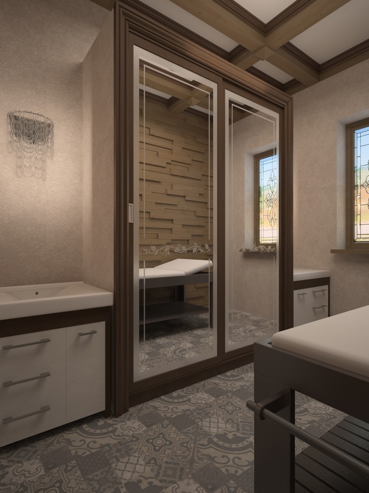 Дизайн-проект хамама и массажного кабинета