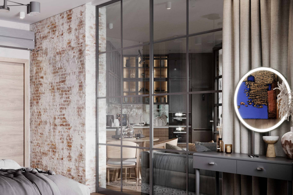 Дизайн и ремонт квартиры в ЖК «Белый Парк» — Уютный лофт