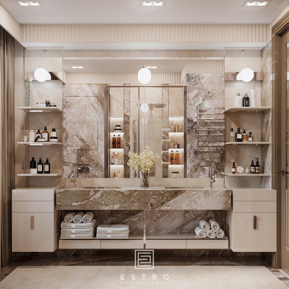 Обложка проекта: Гостевая ванная комната в квартире 400 кв.м.