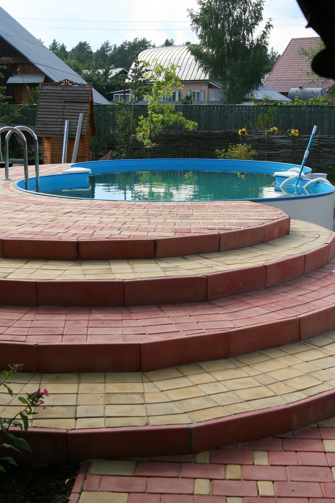 Бассейн, облицовка плиткой