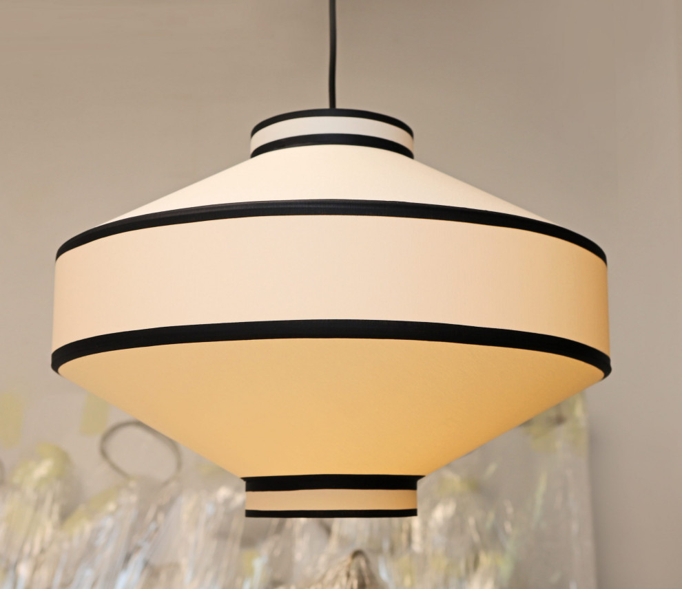 Абажуры из ткани на пластике