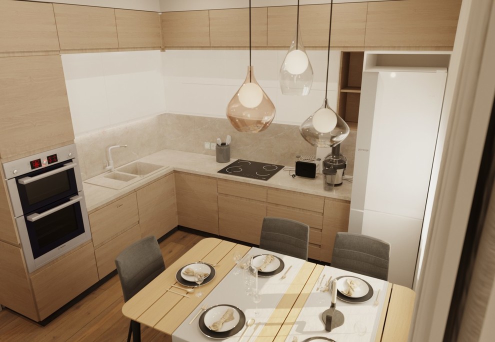 Проект квартиры 44 кв.м в Иркутске для молодой девушки студента