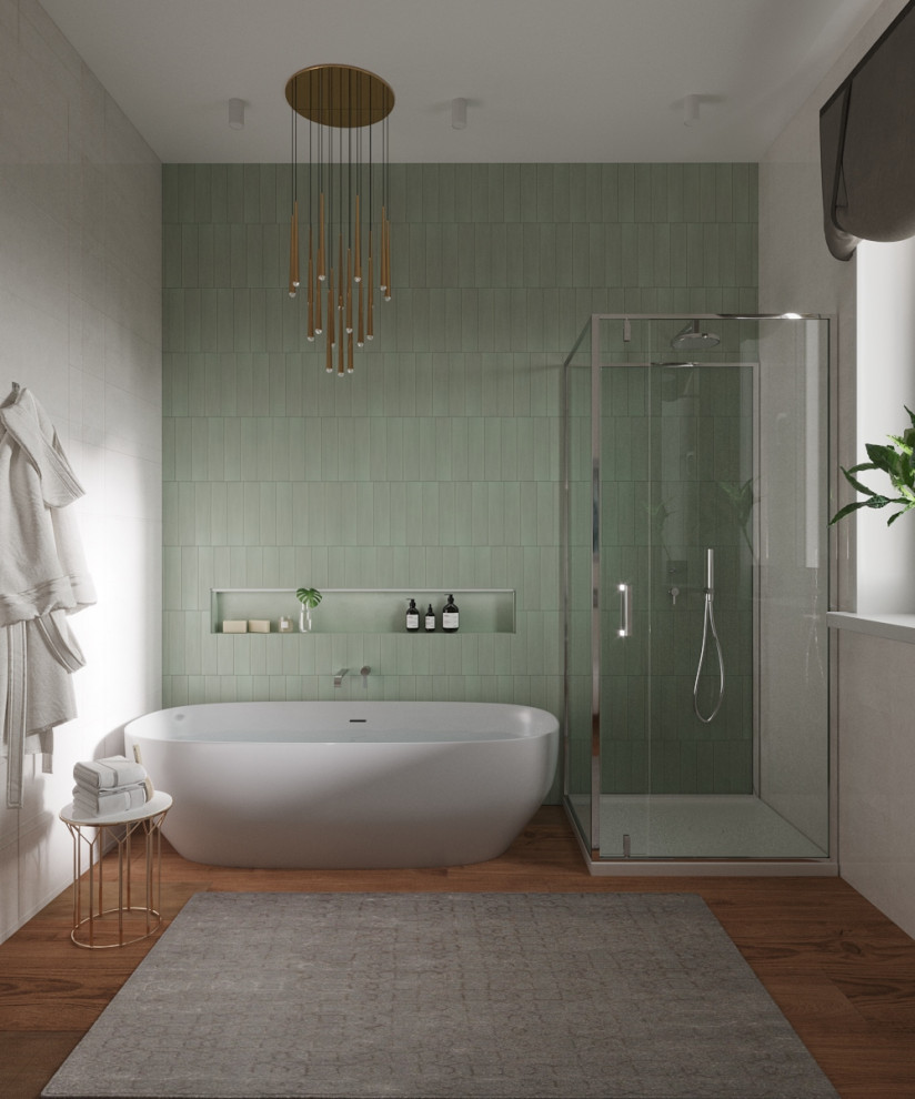 Обложка проекта: ванная комната с окном