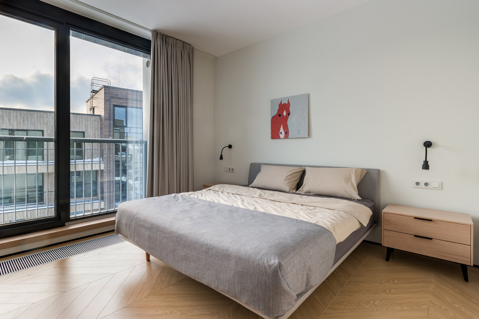 Обложка проекта: Апартаменты в Охта-парке