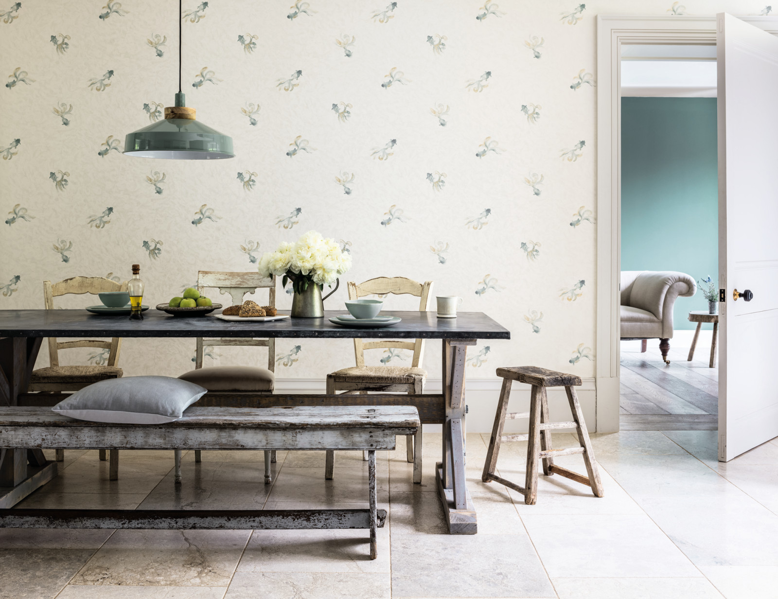 Ткани и обои Waterperry от Sanderson