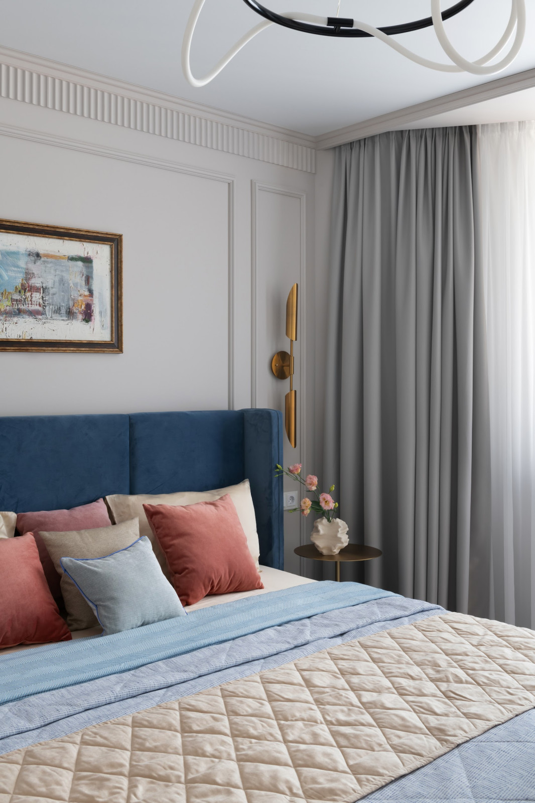 Обложка проекта: Декорирование и Стилизация "Квартира с оранжевым акцентом"