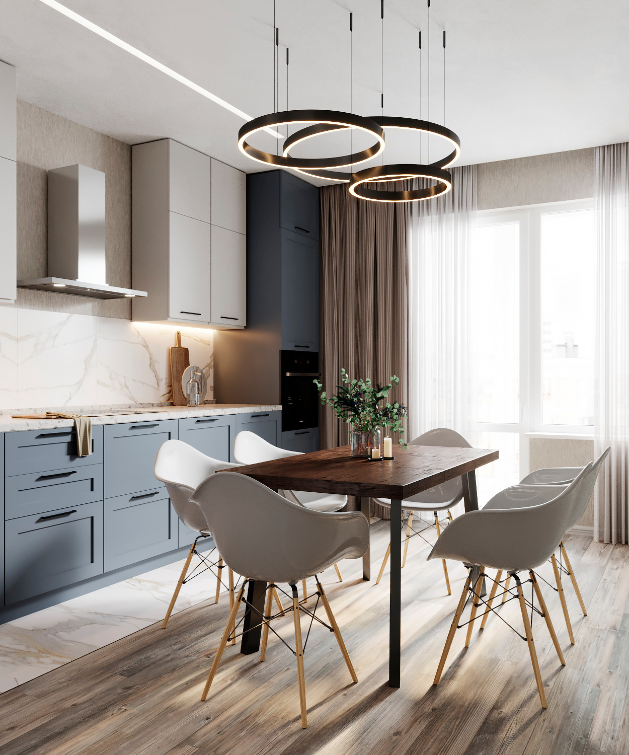 Трёхкомнатная квартира на Большом Сампсониевском