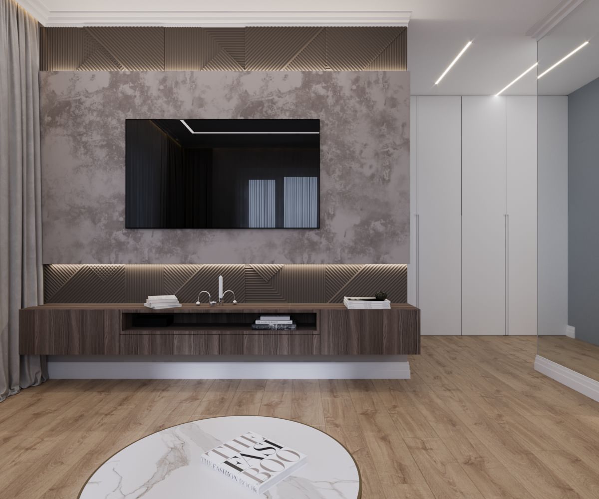 Кухня-гостиная из проекта "StyleHome"