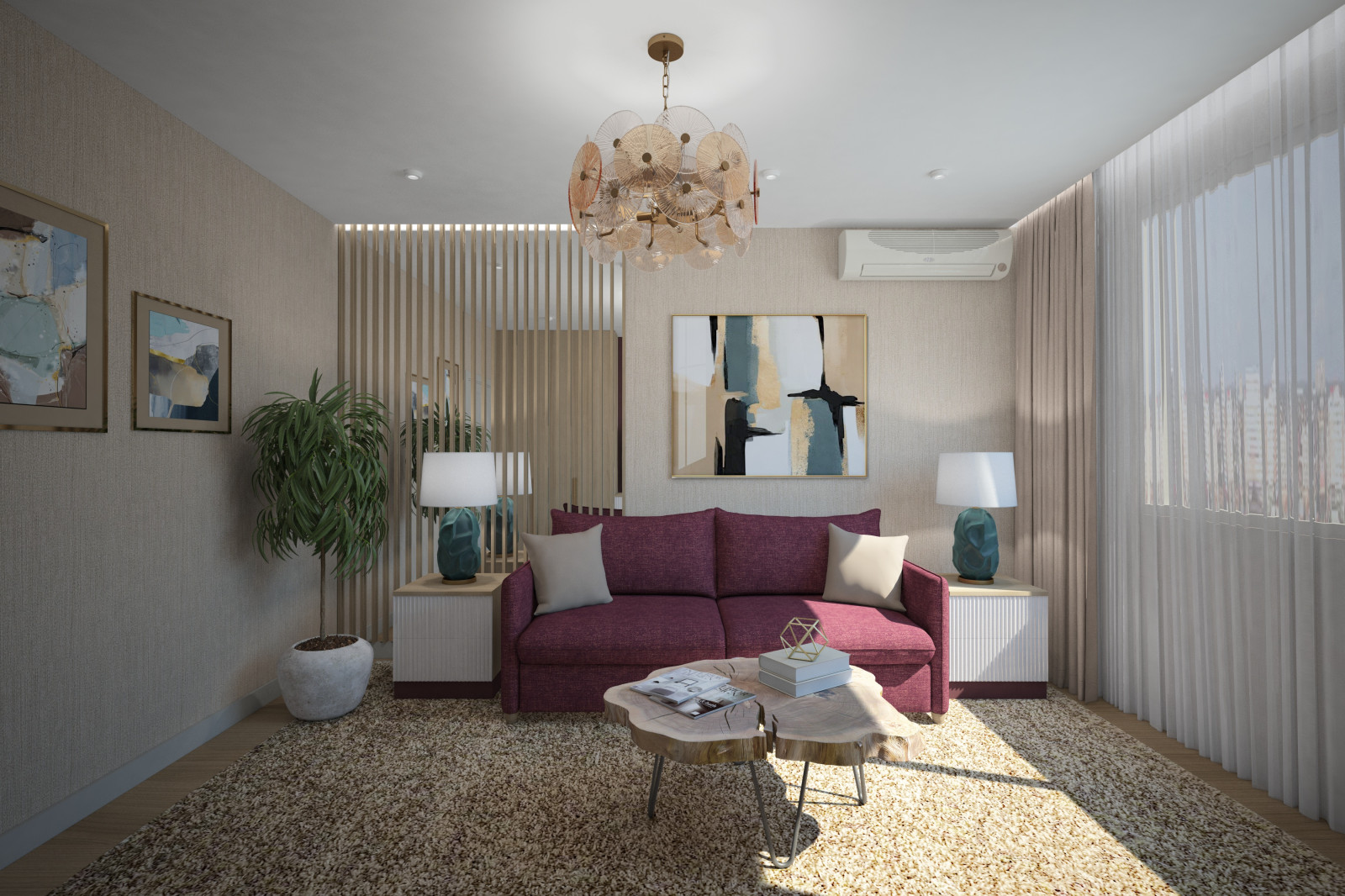 Квартира для молодоженов. Комната для гостей В-2.