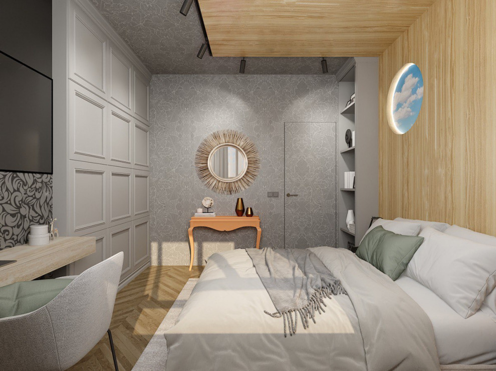 Дизайн проект Квартиры 57 м2 в ЖК Селигер Сити, Москва