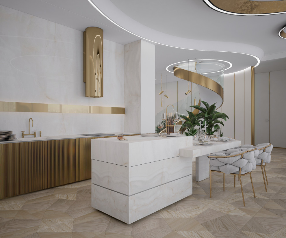 Квартира с террасой  - Москва. 300 кв.м.