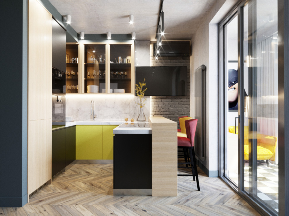 Лофт-апартаменты с 1 спальней. ЖК "Наследие"