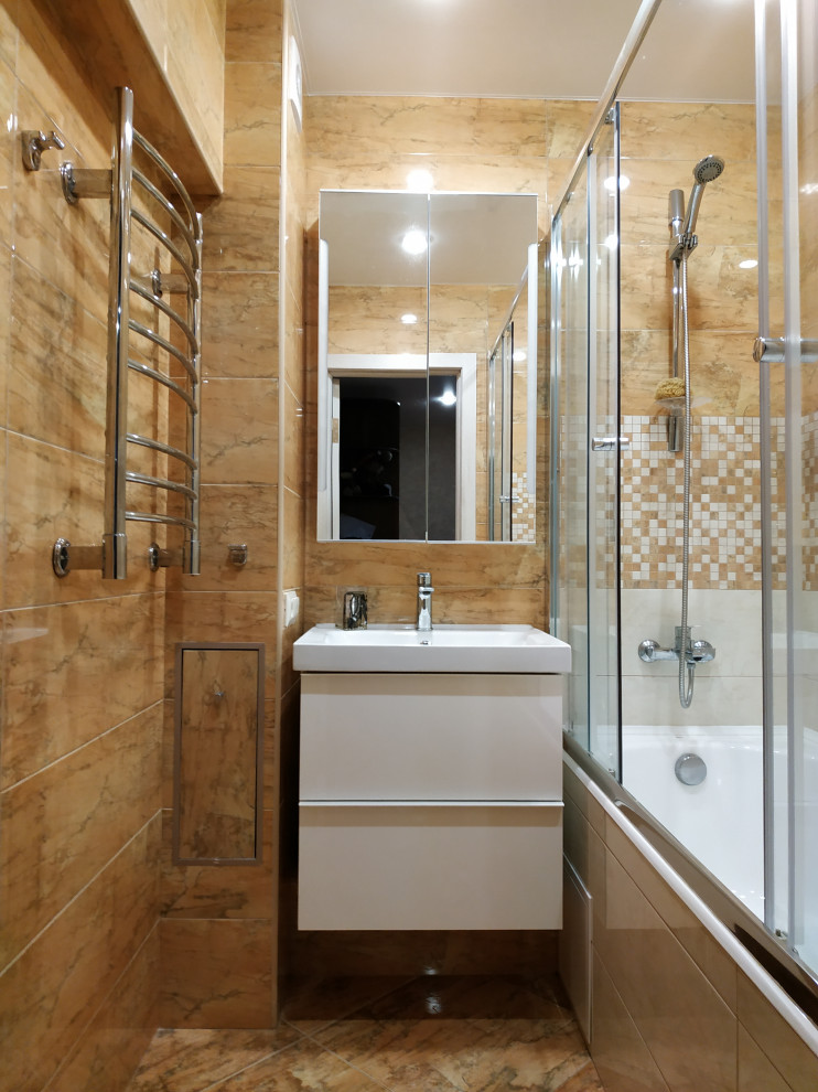 Квартира в тонах сентябрьского парка.