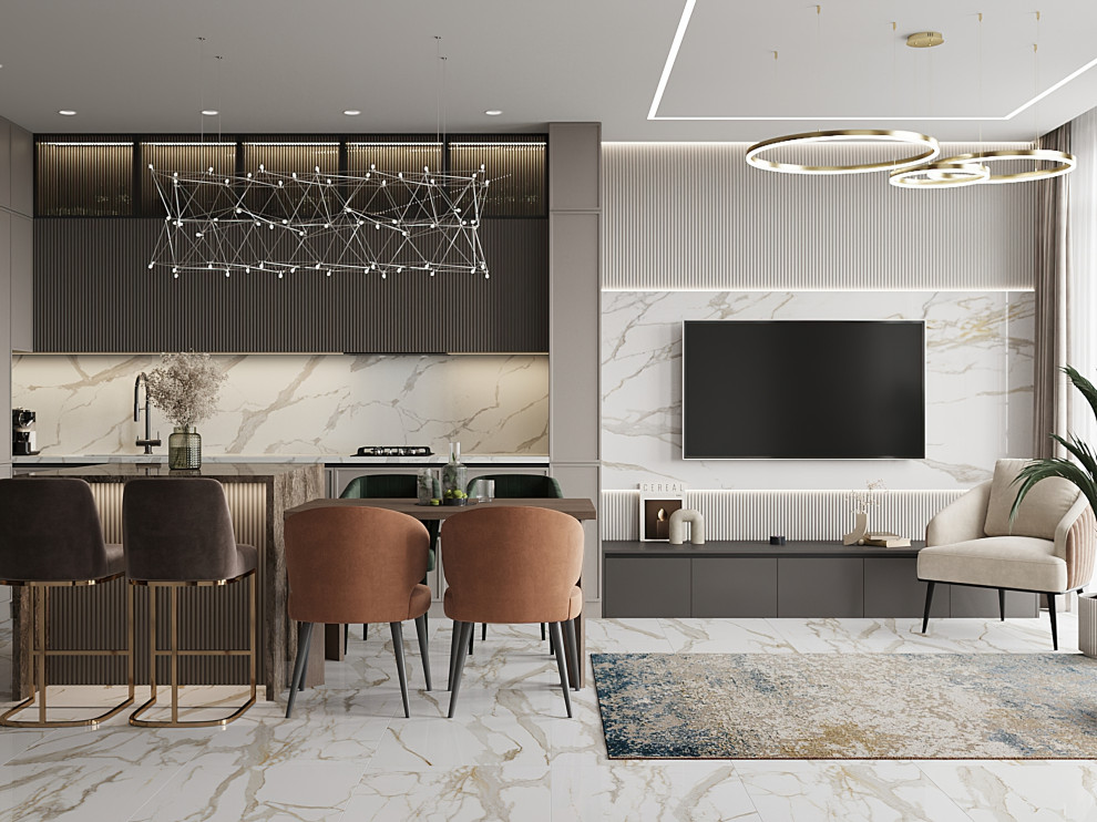 Дизайн-проект  квартиры в центре города