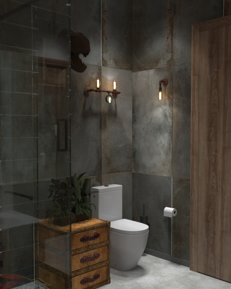 Industrial bathroom