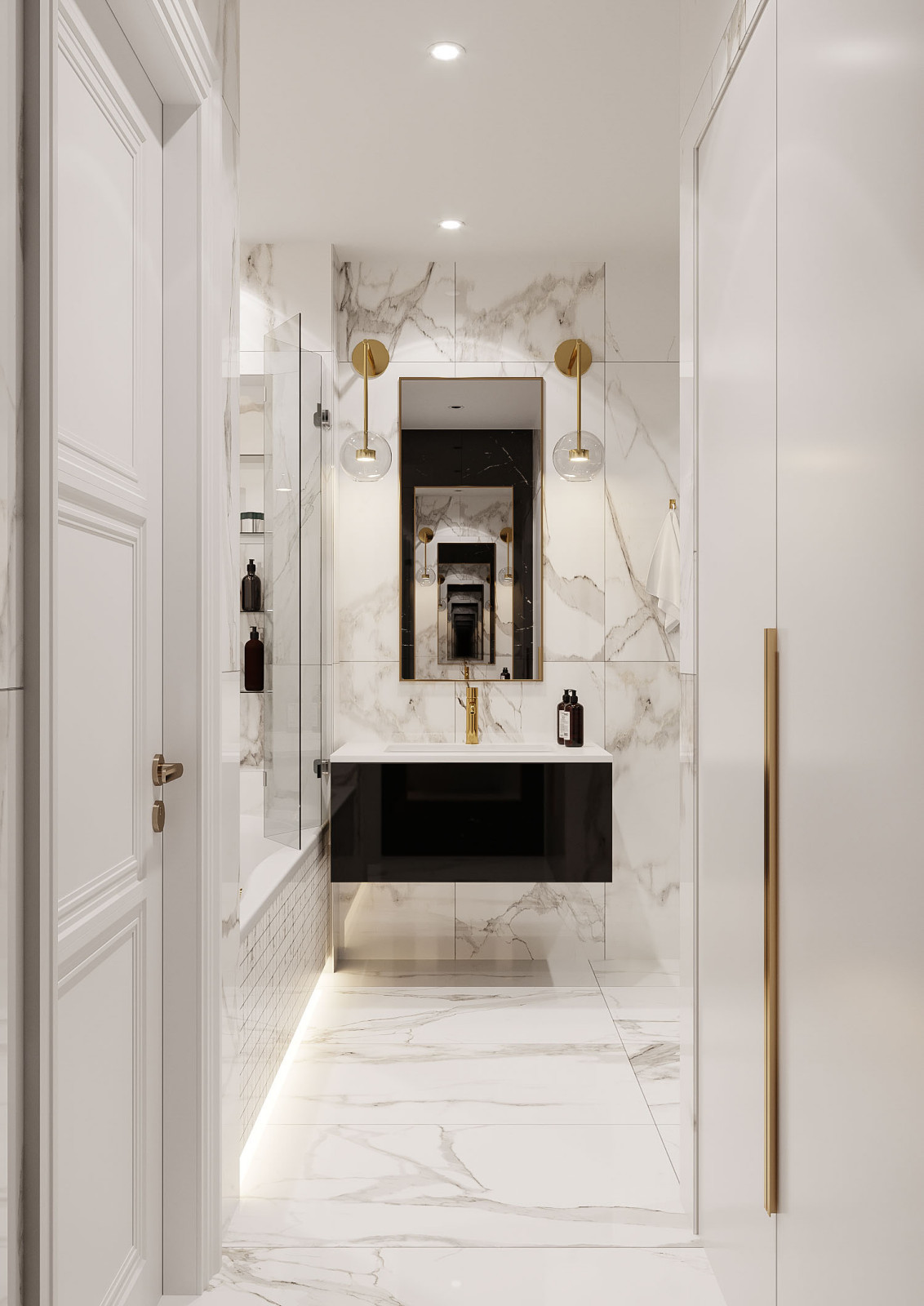 Проект квартиры "Классика и современность"