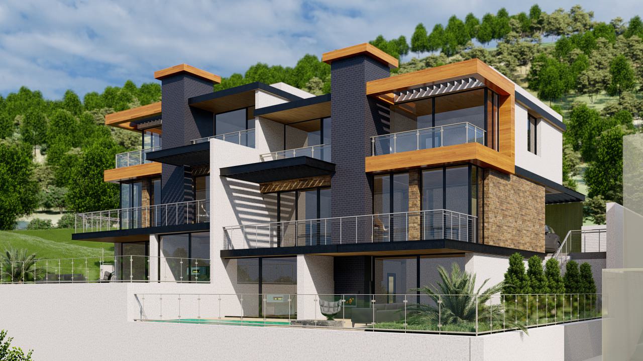 Обложка проекта: Дом танхаус (S 280м2)