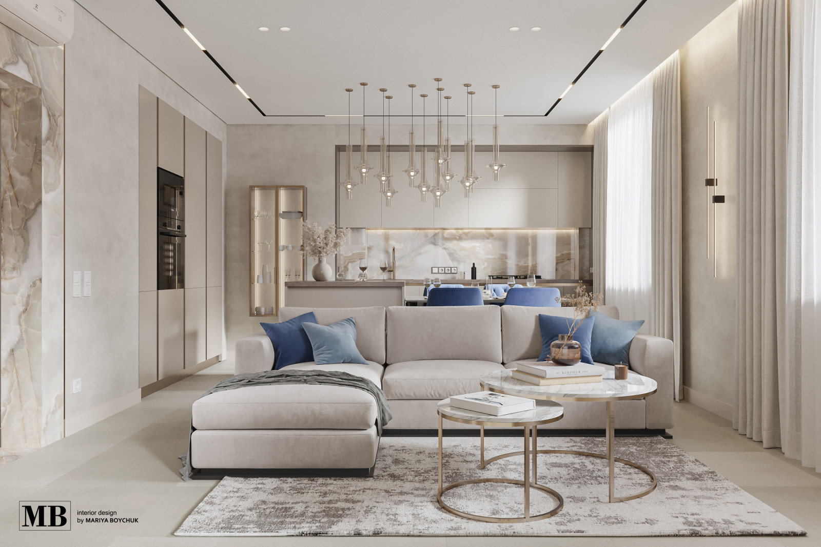 Дизайн квартиры на ул. 9апреля в г. Калининграде