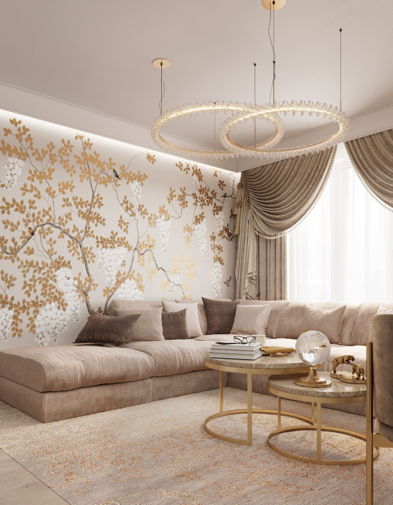 "Тайны природы". Квартира 97 кв.м, ЖК "Суворовский"