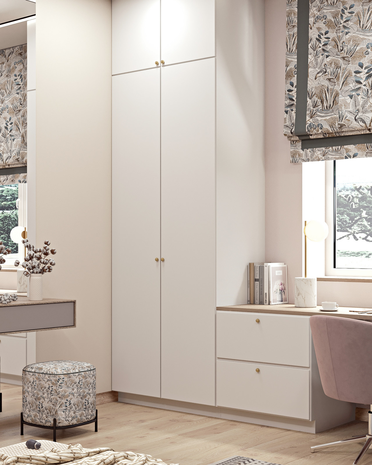 Дизайн интерьера дома в Новофедоровском