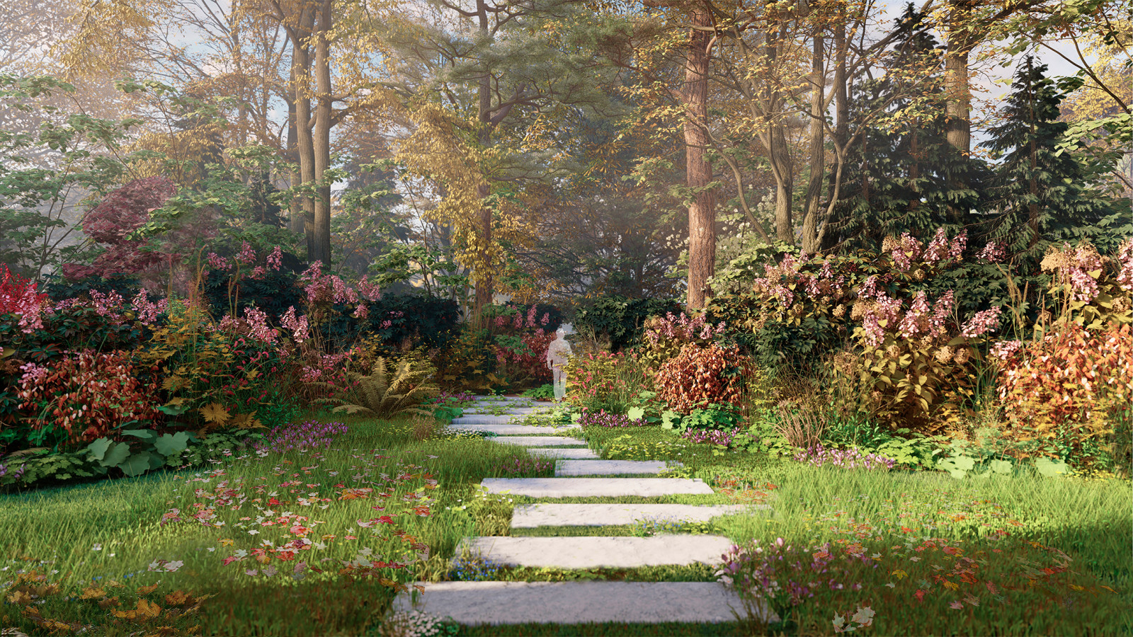 Ландшафтный проект Частного детского конного клуба