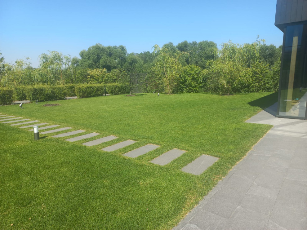 Landscape design of the territory (Voronezh region)