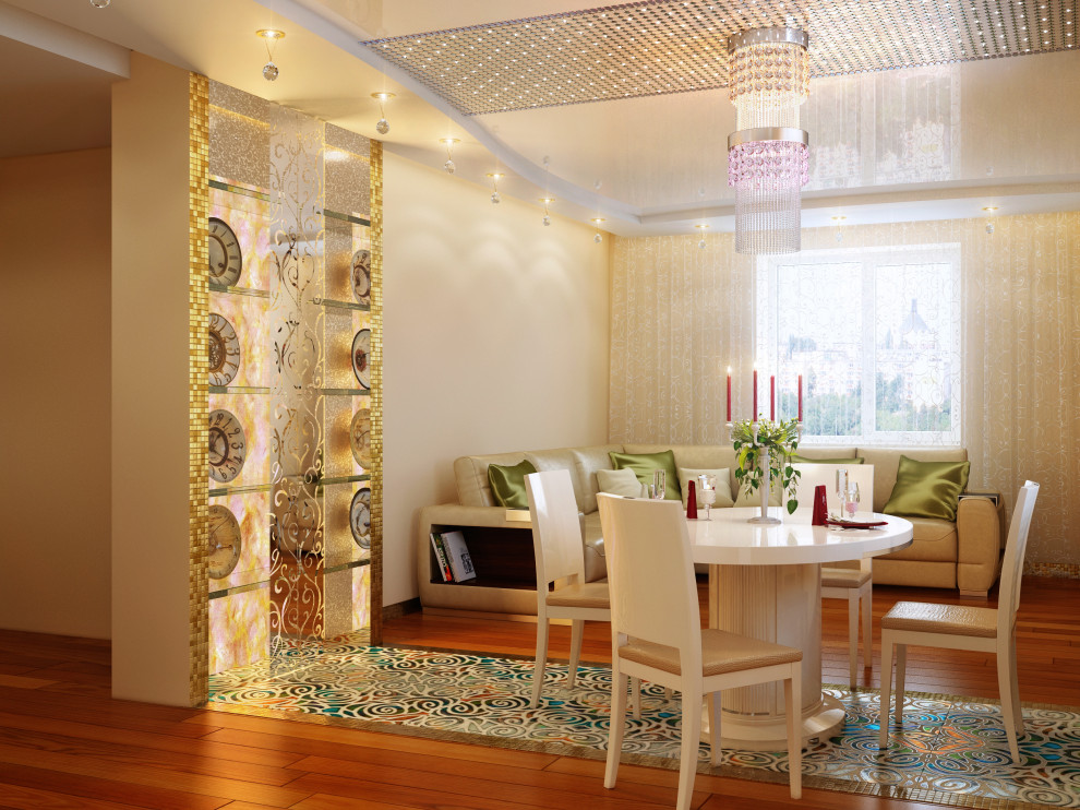 Дизайн проект квартиры в Новой Москве. Ручные эскизы по поиску идеи. Вар № 2