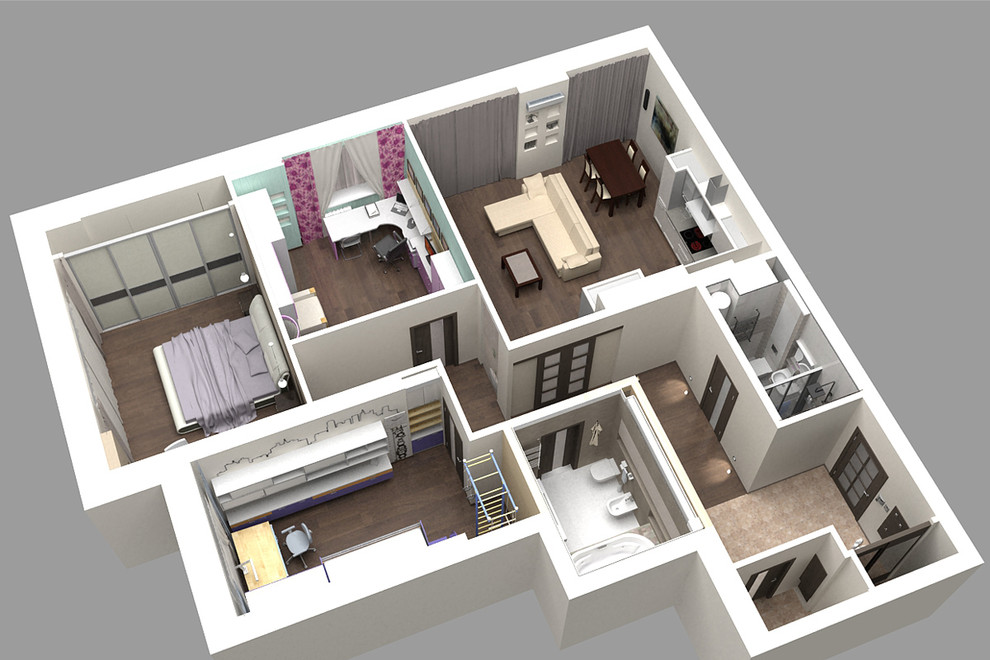 4-х комнатная квартира, 116 м.кв.