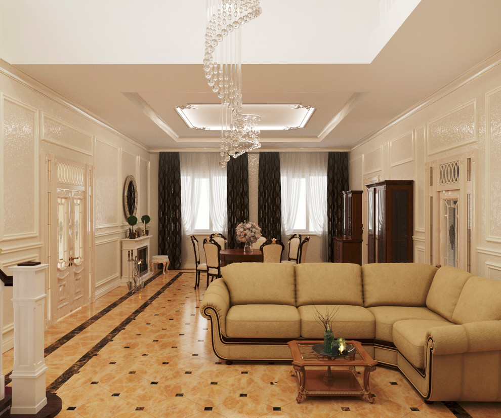 Обложка проекта: Дизайн интерьера коттеджа в Киеве 150 кв.м