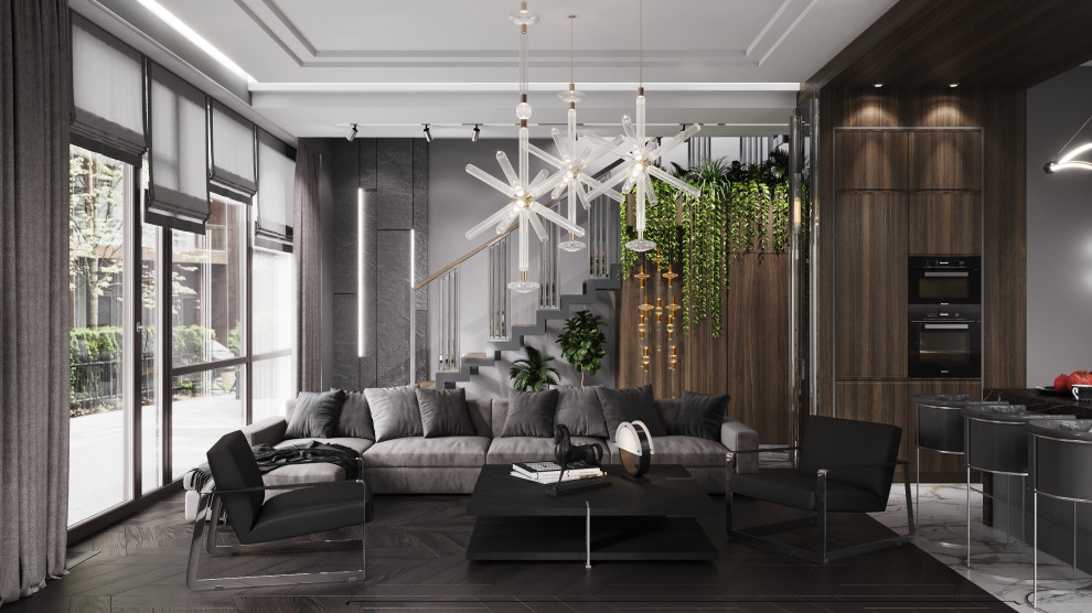 Обложка проекта: Интерьеры таунхауса жк "Футуро  парк"