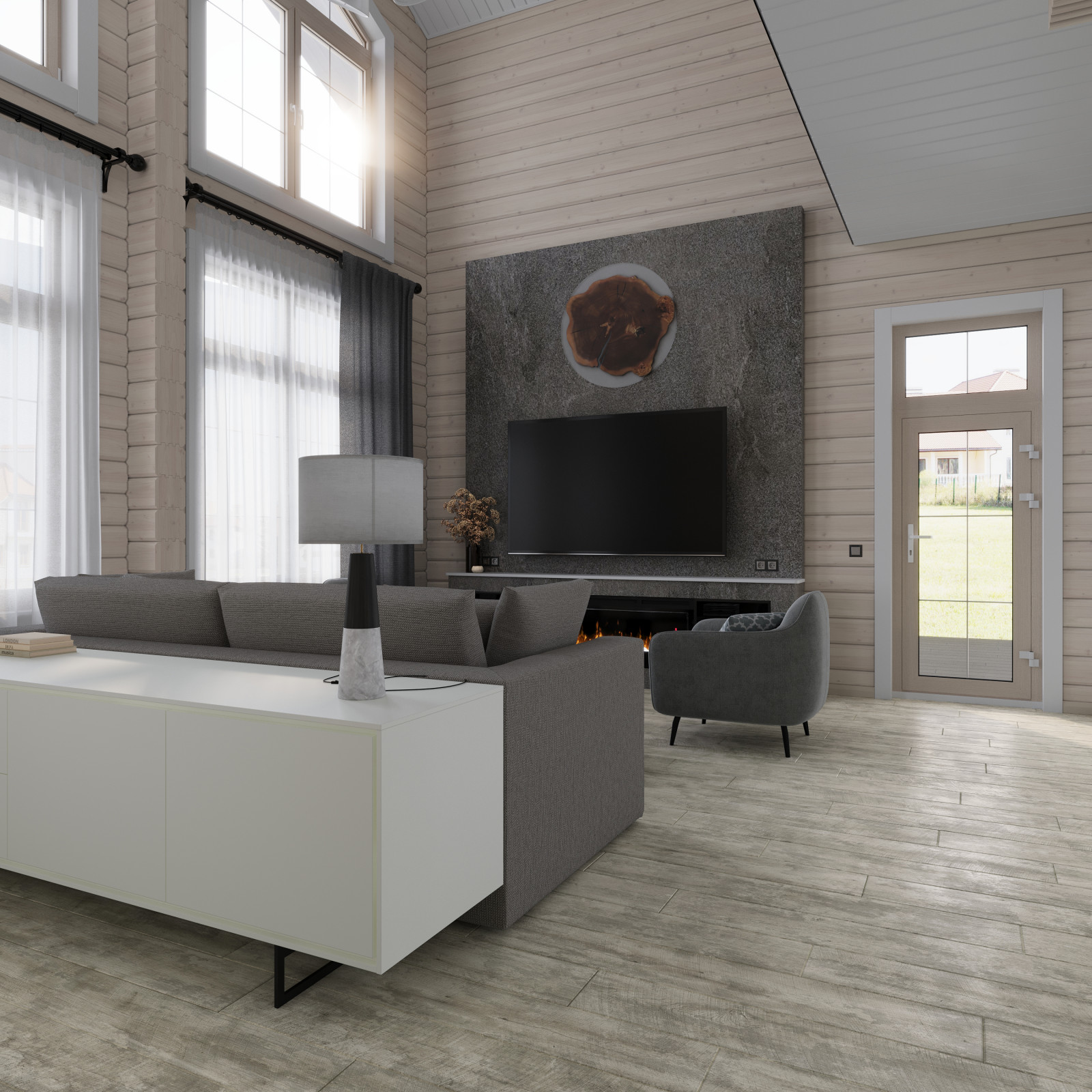 Обложка проекта: Московская область, Клинский район, КП Рижский Берег