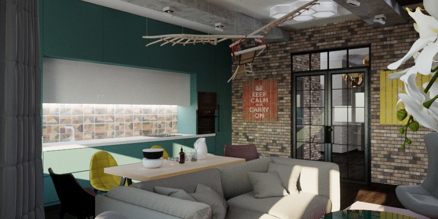 Обложка проекта: Городской лофт, для городских жителей