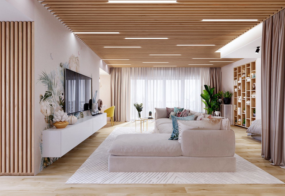 ДИЗАЙН ИНТЕРЬЕРА КВАРТИРЫ НА МАНСАРДНОМ ЭТАЖЕ