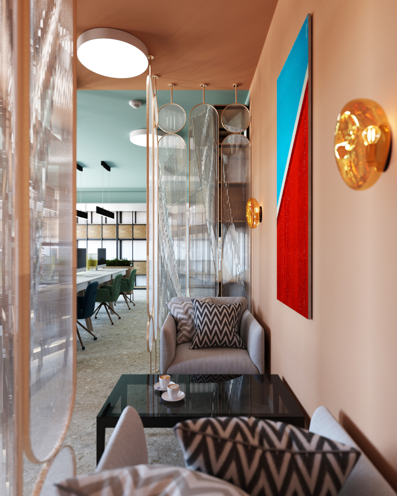 Обложка проекта: Современное офисное пространство