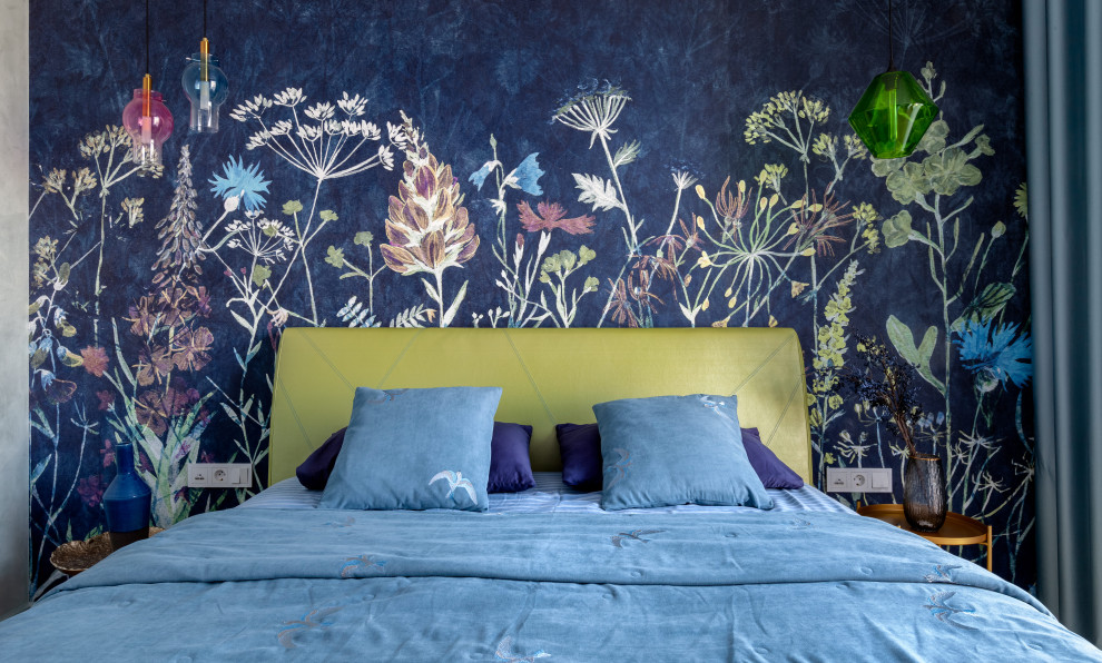 Винтаж в ярком интерьере 4-х комнатной квартиры