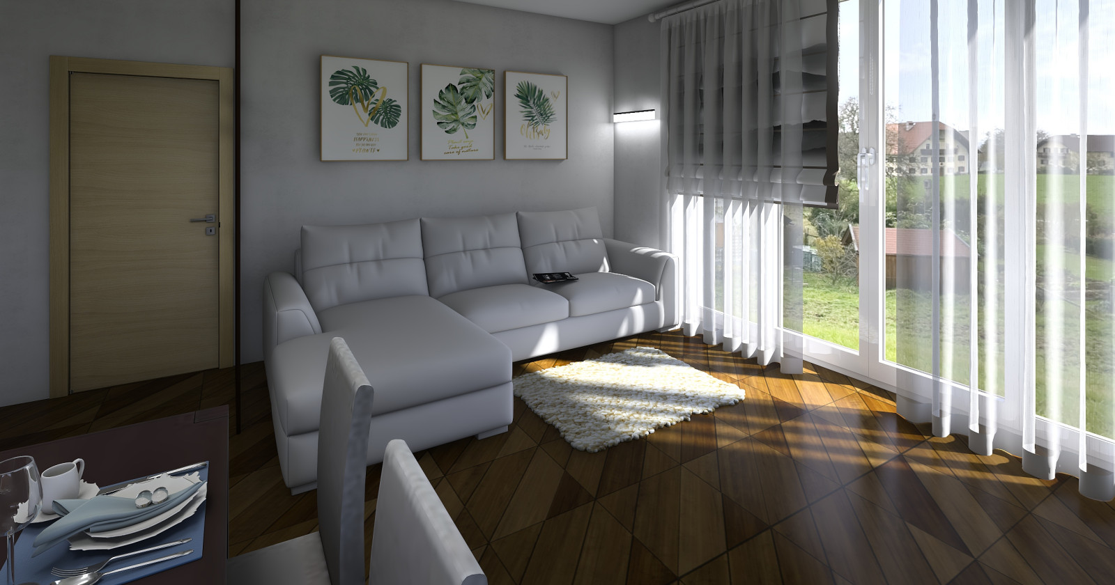 Эскизный проект планировки дома