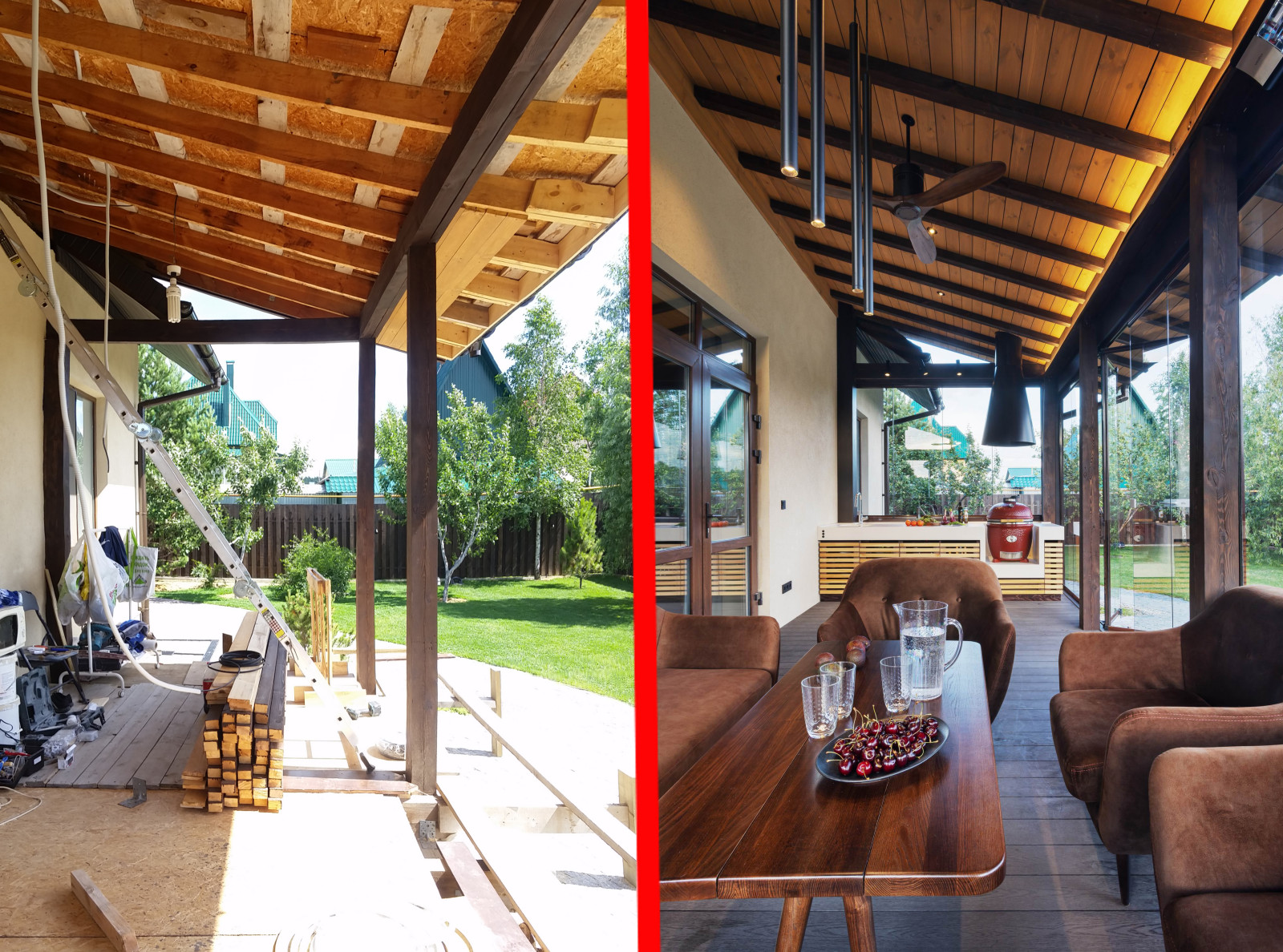 Остекленная терраса ЕЩЕ НЕМНОГО ЛЕТА