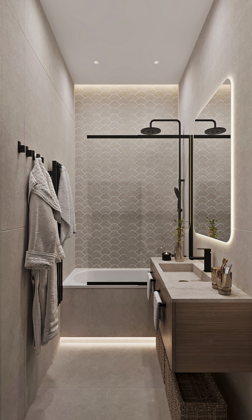 Кухня гостиная на ул. Воеводина г.Екатеринбург