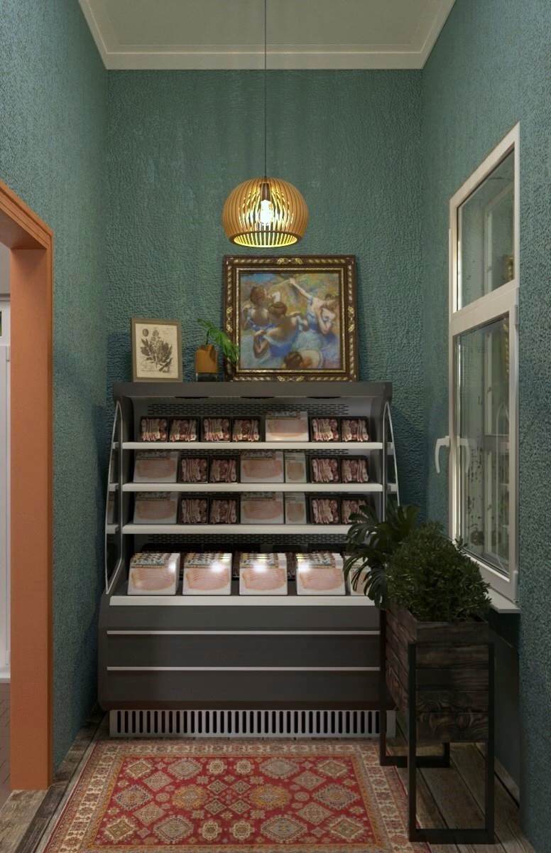 кафе ДЫМ в Шуваловском парке